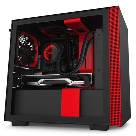 NZXT H210 Black/Red - OázisComputer.hu