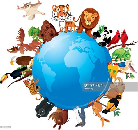 Animals Planet High-Res Vector Graphic - Getty Images