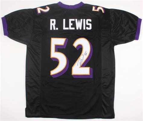 Ray Lewis Signed Ravens Jersey (JSA COA)