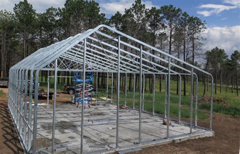 Commercial Greenhouse Kit HighYield Steel Frame | Ceres Greenhouse