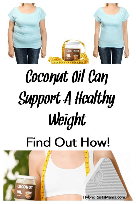 Coconut Oil For Weight Loss | Hybrid Rasta Mama