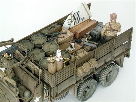 GMC 6x6 2.5 ton truck by Mike Grant (Tamiya 1/35) | Military diorama ...