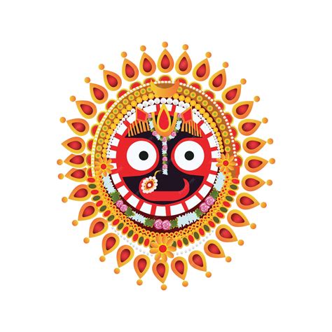 Premium Vector | Lord jagannath balabhadra and subhadra vector illustration