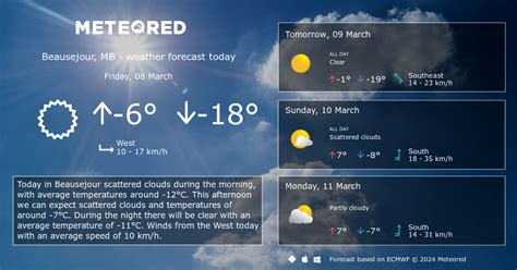 Weather Beausejour, MB 14 days - Meteored