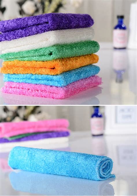 Wholesale Bamboo & Microfiber Dish Cloths With Sponge Pad,Soft And Super Absorbent Kitchen ...