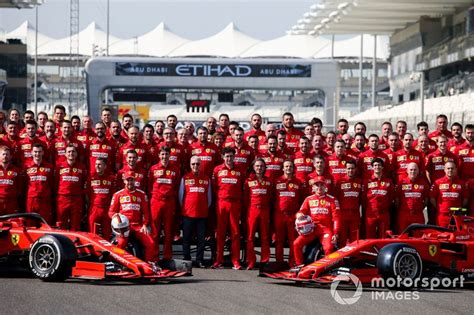 Ferrari Official Team Photo including, Sebastian Vettel, Ferrari ...