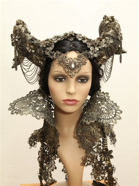 fantasy *ram horns* headpiece tiara