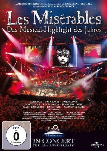 DVD Les Misérables - In Concert - The 25th Anniversary (RC 0) --> Musical CDs, DVDs ...