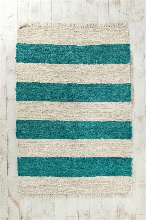 Circus Stripe Rug | Urban outfitters rug, Striped rug, Cotton rug
