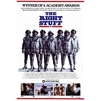 Amazon.com: 27 x 40 The Right Stuff Movie Poster: Posters & Prints