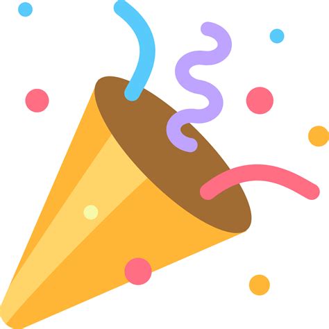 "party popper" Emoji - Download for free – Iconduck