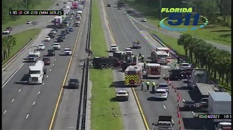 All lanes of I-95 at CR 210 back open after crash in St. Johns County | firstcoastnews.com