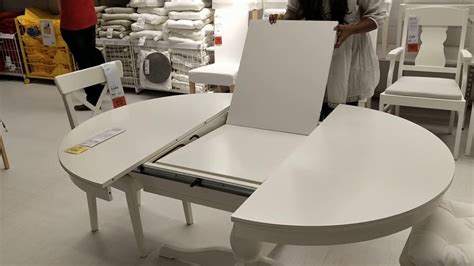 Beautiful Extendable Dining table demo at IKEA - YouTube
