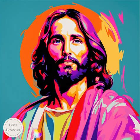 Jesus Christ Religious Printable Art 67 Instant Download - Etsy