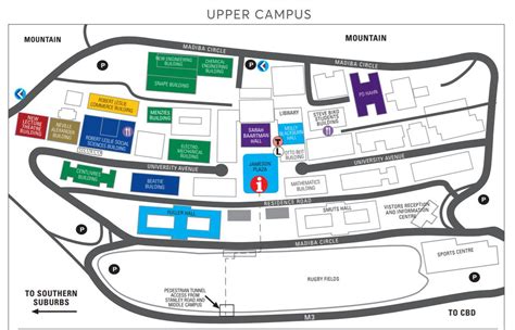 Uct Upper Campus Map