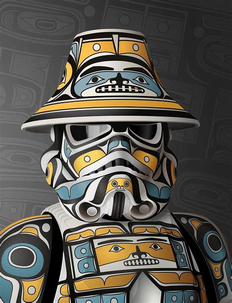 Andy Everson Melds "Star Wars" with West Coast Indigenous Art ...