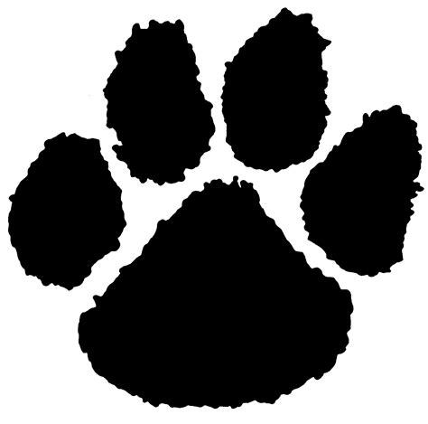 Cougar Paw Print Clip Art - ClipArt Best