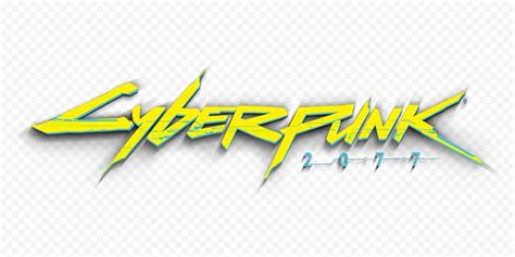 HD Cyberpunk 2077 Game Logo PNG