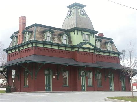 Victorian train station, Bennington Vermont | Old train station, Train ...