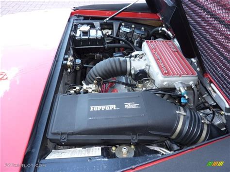 1986 Ferrari Mondial Cabriolet 3.2 Liter DOHC 32-Valve V8 Engine Photo ...