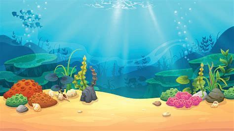 Pin by Mary Sargent on Art - Landscapes | Ocean illustration, Animation background, Underwater ...