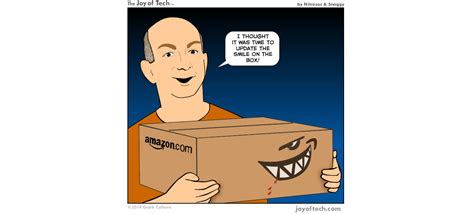 Maybe Amazon Should Make The Smile On Its Boxes A Little More Honest