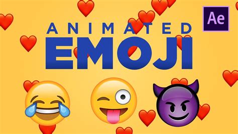 How To Animate Emojis in After Effects | Motion Graphics - YouTube