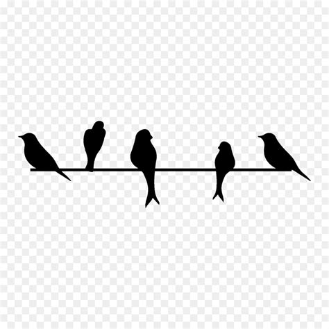 Three Little Birds Silhouette Image Clip art - Bird png download - 550* ...