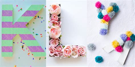 41 DIY Architectural Letters for Your Walls - DIY Projects for Teens