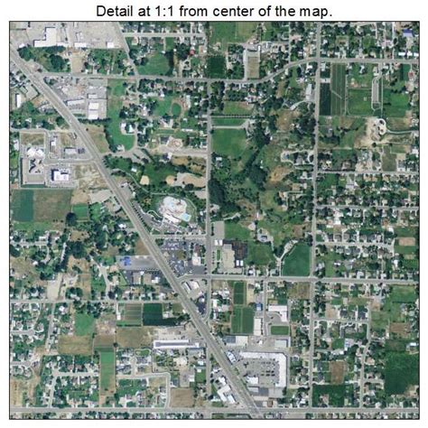 Aerial Photography Map of Lindon, UT Utah