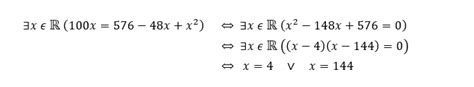 How should logic notations be used when solving an equation ...