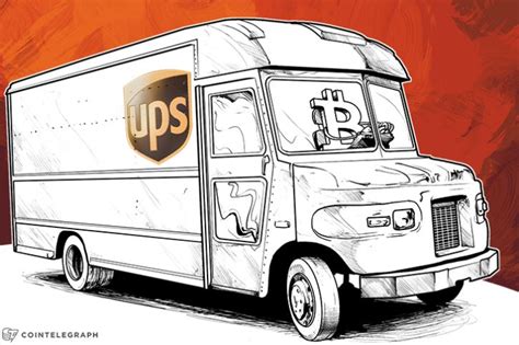 Ups Truck Coloring Page
