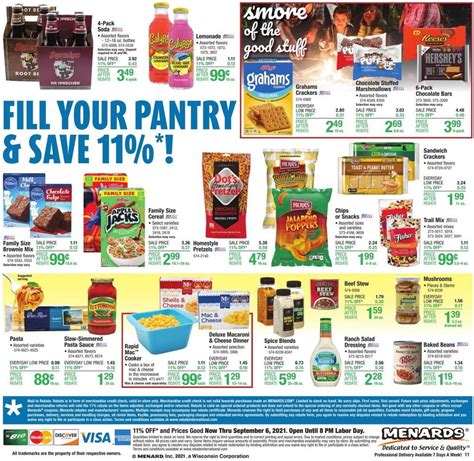 Menards Weekly Ad Aug 26 – Sep 06, 2021