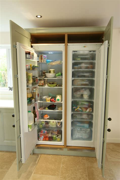 Tall Integrated Fridge & Freezer | Integrated fridge, American fridge, Integrated fridge freezer