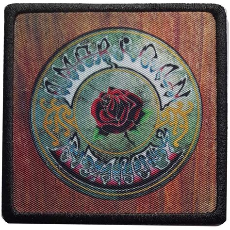 Grateful Dead American Beauty Album Cover Woven Patch 435065 ...