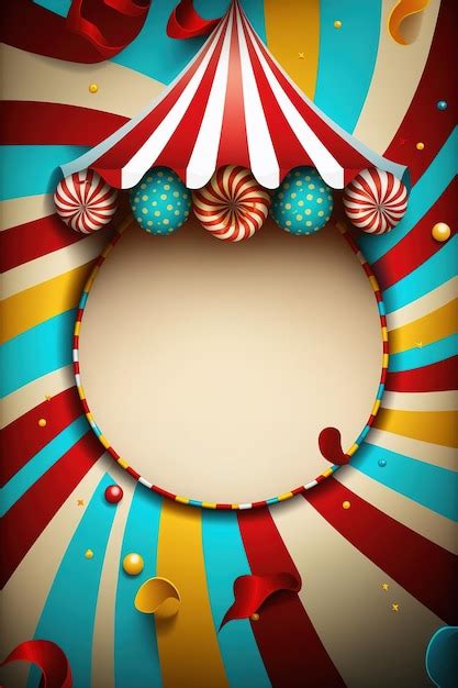 Premium Photo | Carnival or festive template background with empty copy space for copywriting or ...