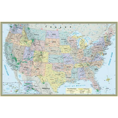 U.S. Map-Paper - Walmart.com - Walmart.com