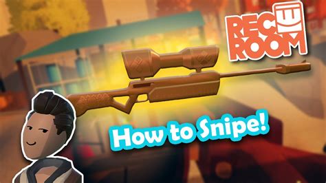 How To NOT Suck At Sniping In Paintball - Rec Room VR - YouTube