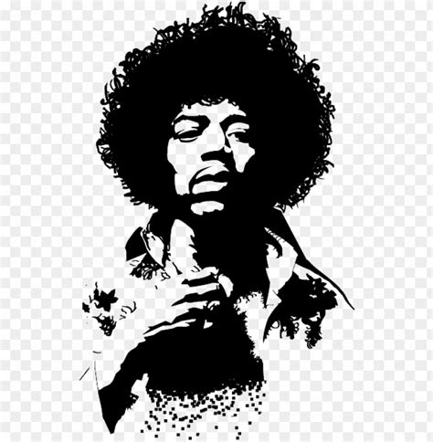 Jimi Hendrix Poster Laser Engraving Blues Rock Logo - Jimi Hendrix PNG Transparent With Clear ...