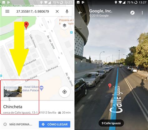 Cómo acceder a la vista de calle Street View en Google Maps ...