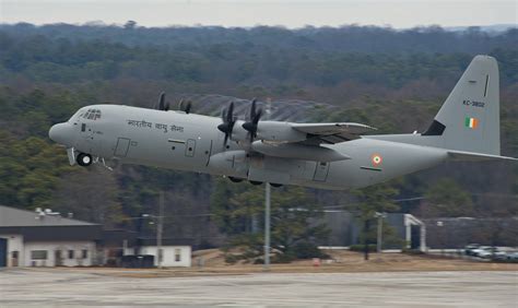 C-130J 'Super Hercules' Aircraft Of The Indian Air Force [IAF ...