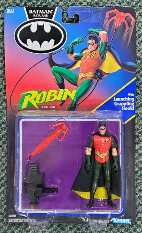 MOC Kenner Batman Returns Robin Action Figure – Mint on Factory Sealed ...