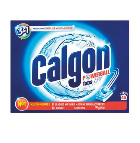 Buy Calgon Washing Machine Cleaner and Water Softener Tablets (Pack 45) - 3002766 Online in UK ...