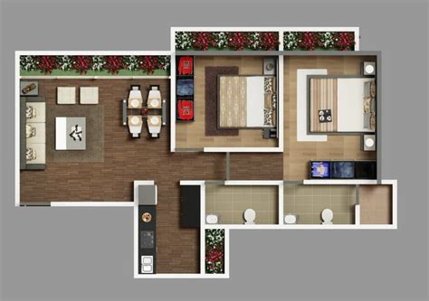 Architectural 2D House Floor Plan Rendering Services | CGTrader