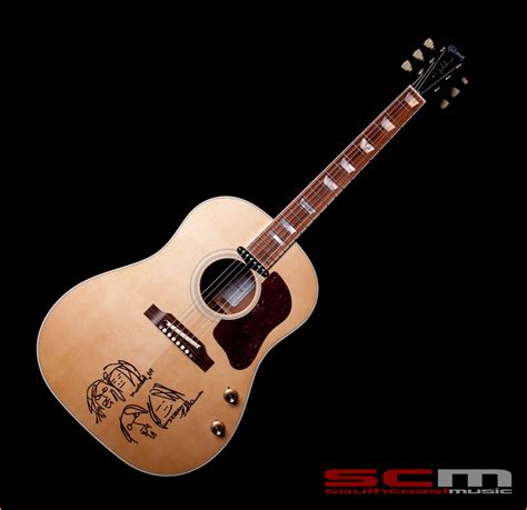 GIBSON 70th Anniversary John Lennon J-160E Museum Model acoustic-electric guitar – South Coast Music