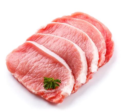 Fresh raw pork chops — Stock Photo © gbh007 #46276277