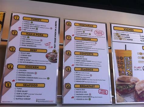 Menu at Which Wich fast food, Alpharetta, Windward Pkwy #111