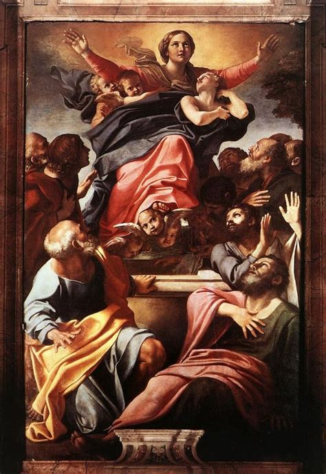 Assumption of the Virgin Mary by CARRACCI, Annibale #art | Annibale ...