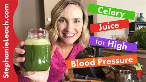 Celery Juice for High Blood Pressure + Celery Juice Recipe