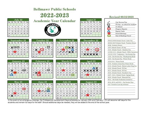 District Calendar | Bellmawr Public School District